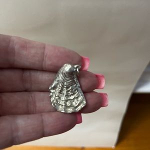 Forest Beach Jewelers - Sterling Silver Oyster Shell Charm